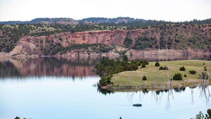 Tongue River Reservoir, credit Montana Department of Commerce, visitmt.com