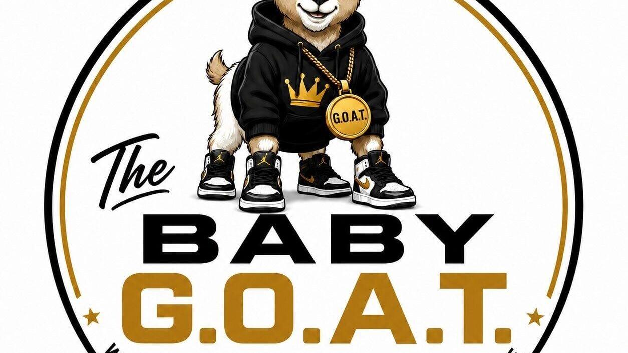 Baby G.O.A.T Athletics logo