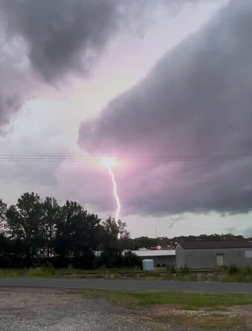 lightning strike