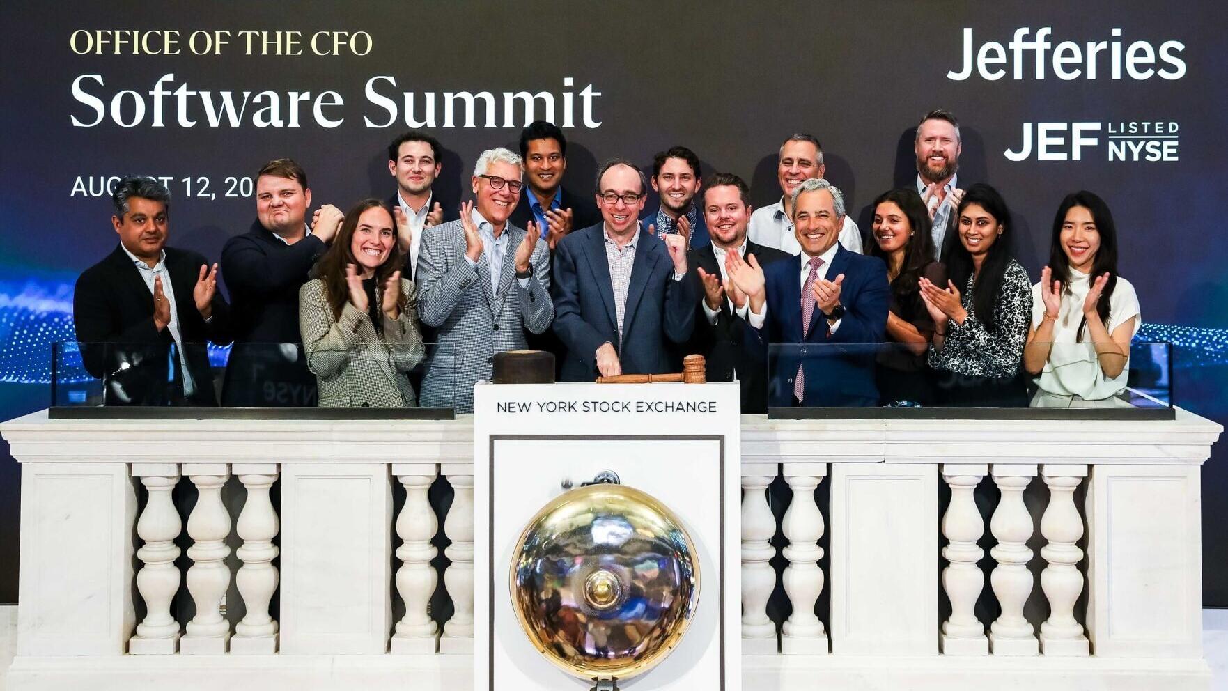 Jefferies at the NYSE on August 12