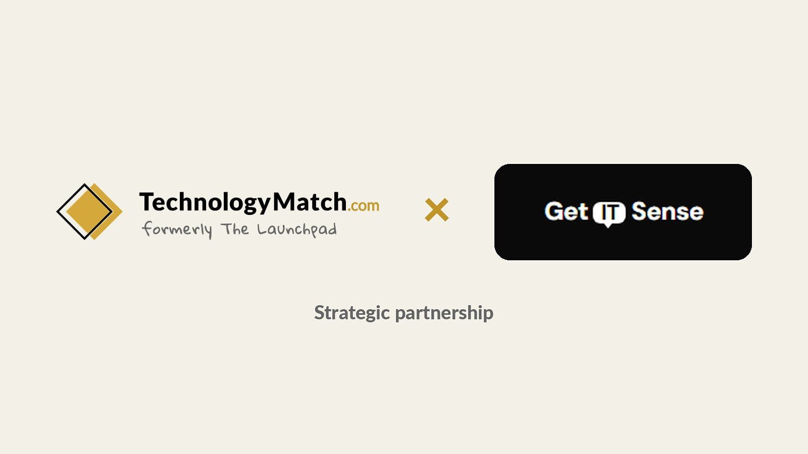 Partnership between TechnologyMatch and Get IT Sense