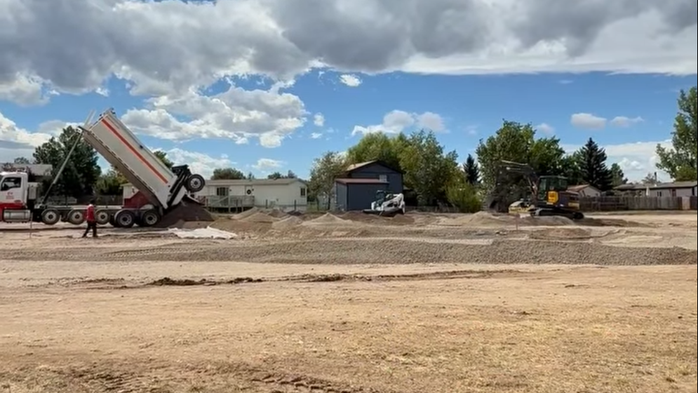 Mayfair Meadows Park bike pump track