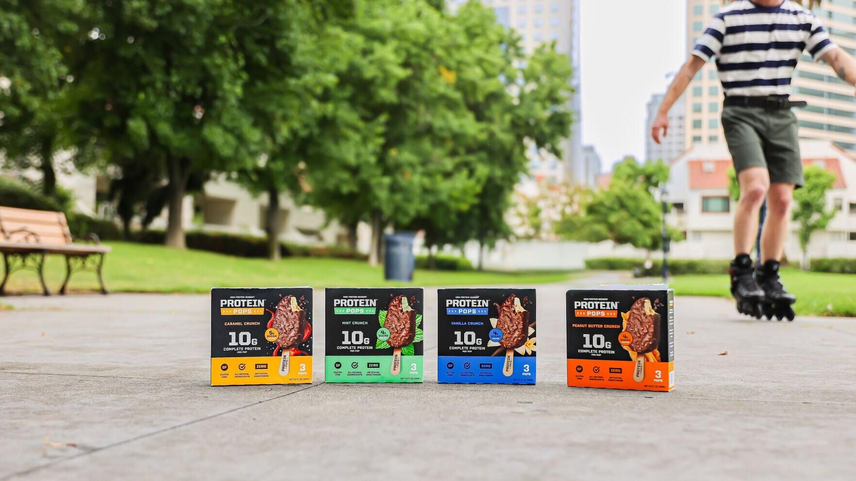 Protein Pops are easy to enjoy any time, any place