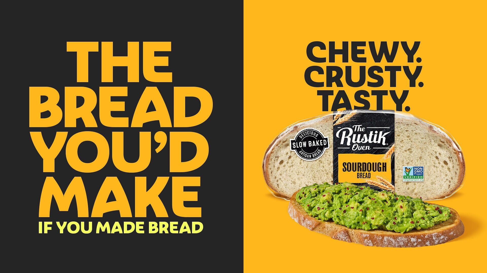 The Rustik Oven® celebrates the joy of artisan-style bread with its new “The Bread You’d Make If You Made Bread” campaign.