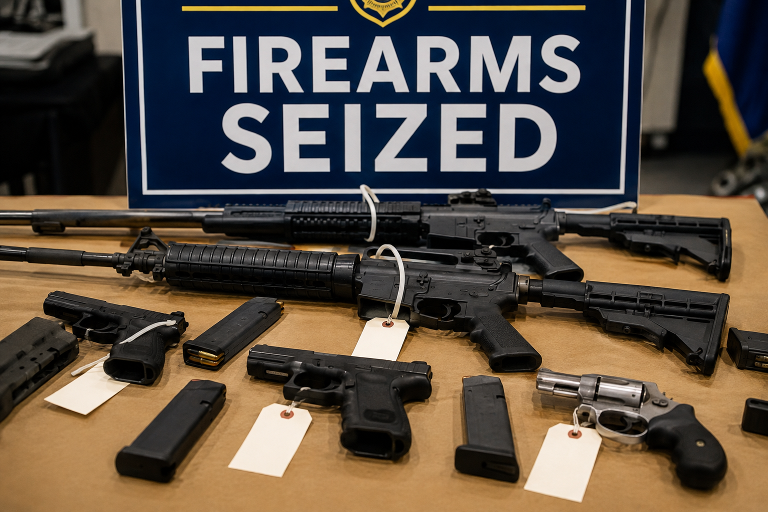 Firearms Seized