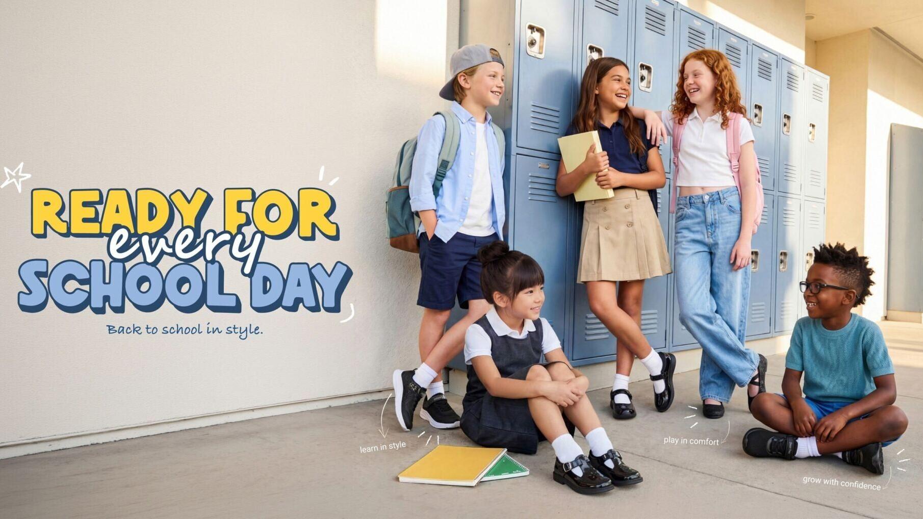 Dream Pairs Kids' 2026 Back-to-School Collection is designed to help children transition seamlessly from the classroom to the playground, combining parent-approved comfort and practicality with kid-loved style. The collection features three key categori...