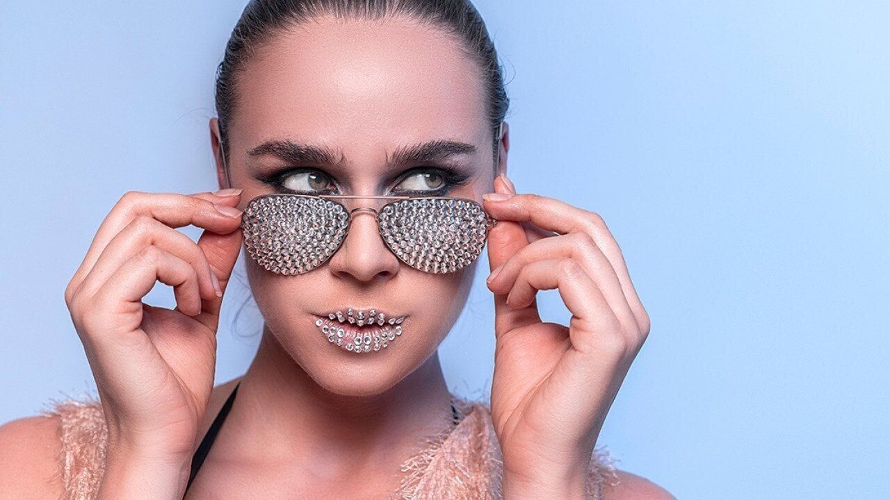 Why performance fashion is driving the rhinestone revival
