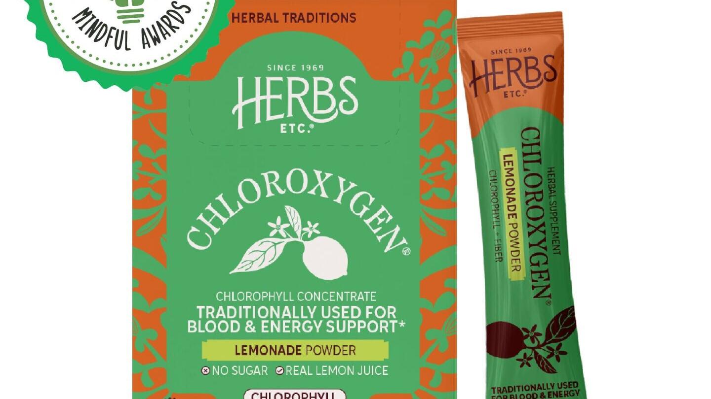 ChlorOxygen® Lemonade Powder 2026 Mindful Awards Superfood Product of the Year