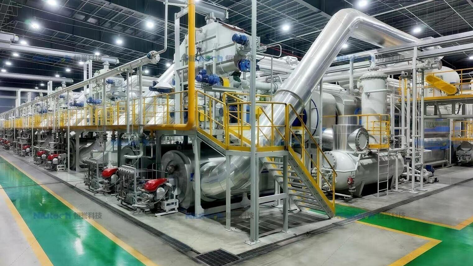 Niutech – Industrial Continuous Pyrolysis Project Site