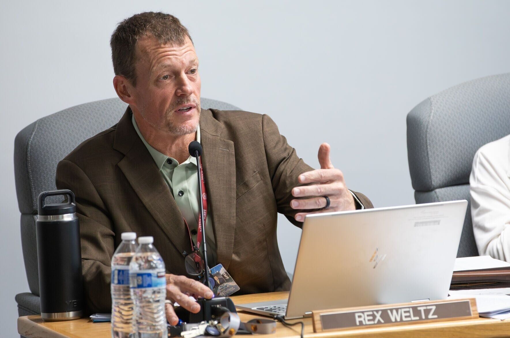 Superintendent Rex Weltz