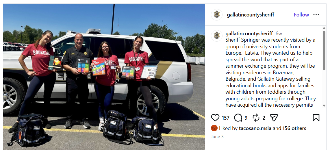 Gallatin County post
