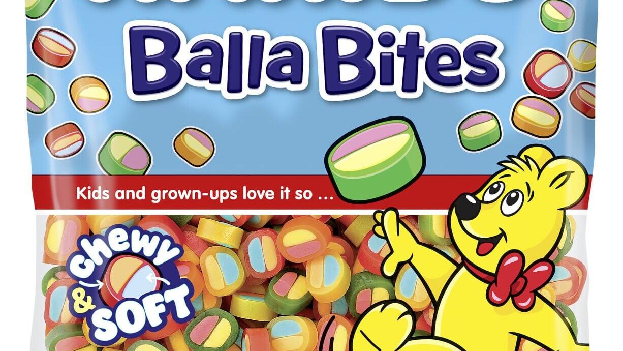 New HARIBO Balla Bites deliver a playful multisensory experience with two distinct textures and three fruity flavors in every small, poppable piece.