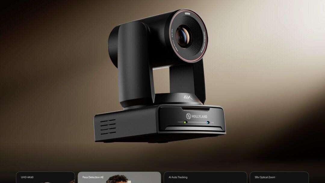 The Astra P1 combines AI tracking, Face Detection AE, and 30x optical zoom for professional live production in large indoor venues.