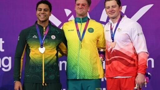 England's Adam Ramsay-Peaty had to settle for two bronze medals at the Commonwealth Games