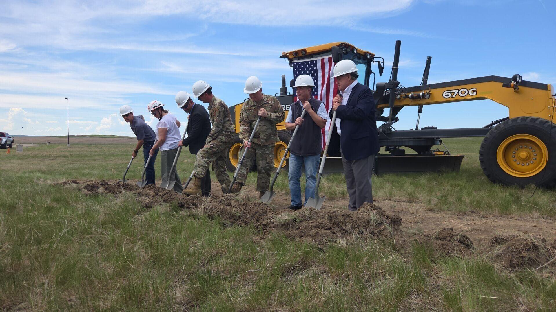 New south gate marks start of Sentinel work at Malmstrom