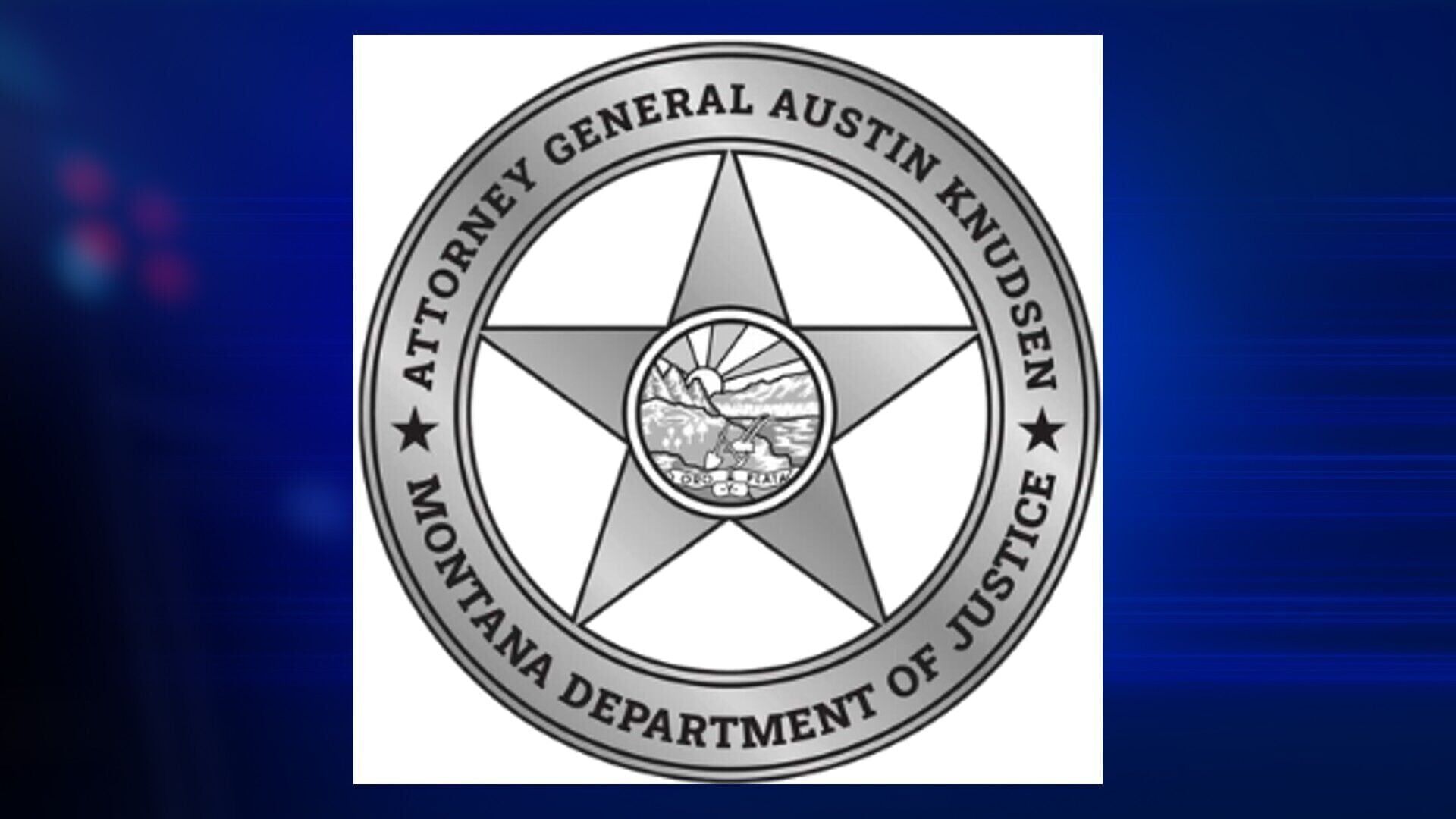 Montana Dept. of Justice, DOJ logo