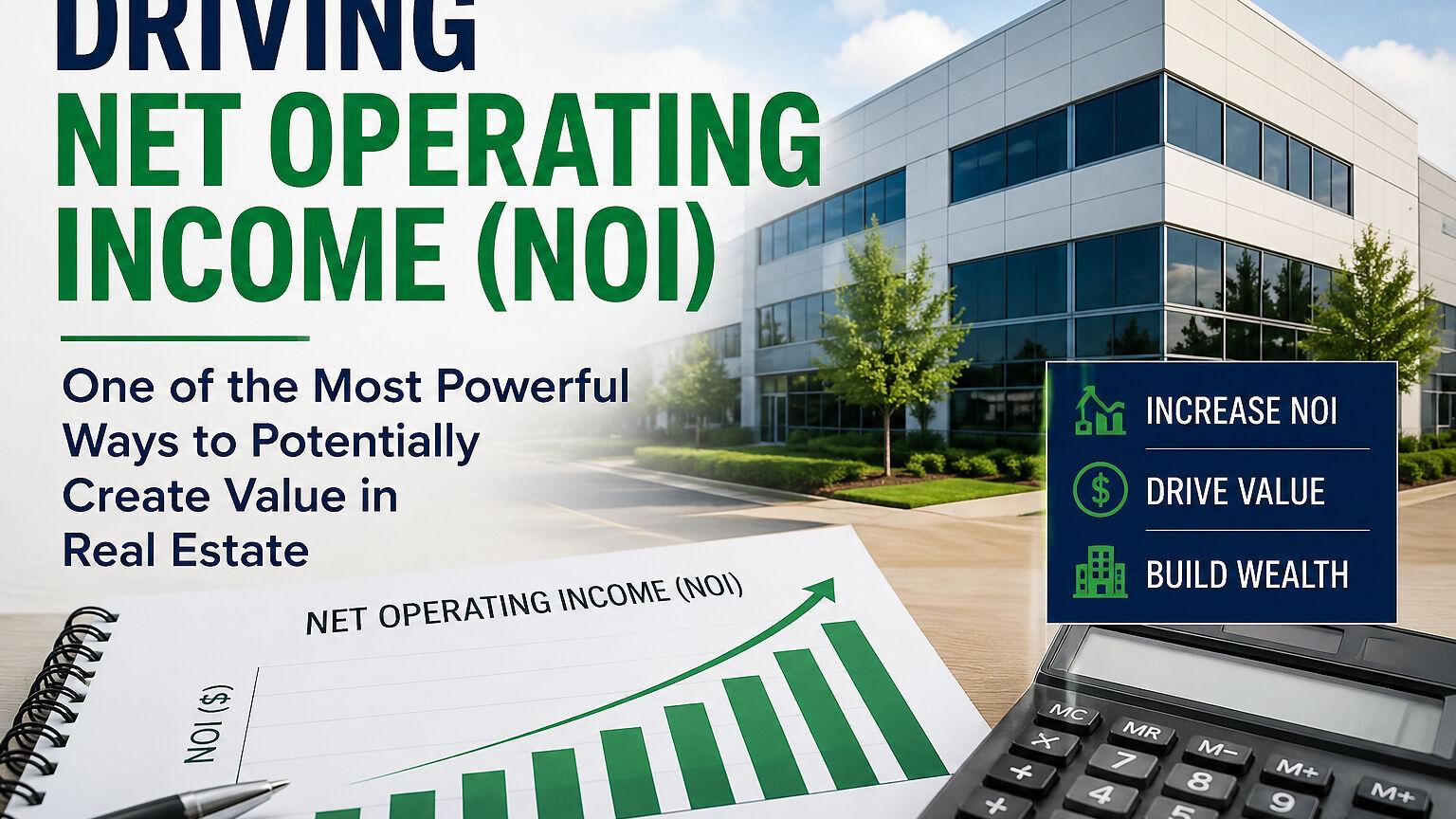 One of the most powerful ways to create value in commercial real estate is by increasing a property's Net Operating Income (NOI). The math is simple: Property Value = Annual NOI ÷ Capitalization Rate. Every additional dollar of NOI can potentially gener...