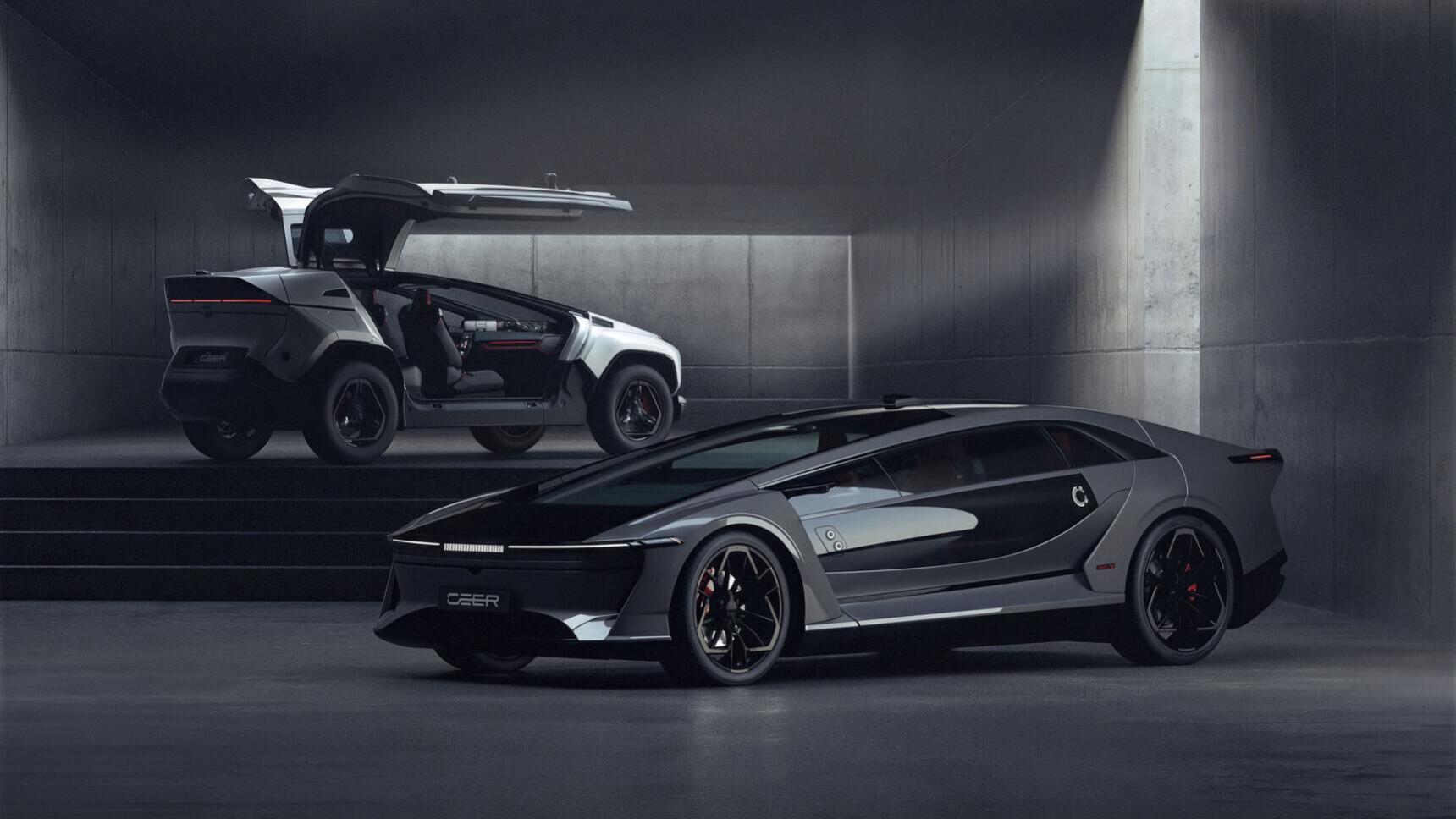 CEER’s EXOBOT electric sedan and SUV embody Saudi innovation and national ambition, combining visionary design, advanced technologies, outstanding performance, and an exceptional driving experience.