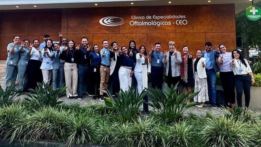 Representatives from Clínica de Especialidades Oftalmológicas (CEO) and Global Healthcare Accreditation (GHA) celebrate CEO’s achievement as the first organization in the world accredited under GHA Healthcare Organization Standards 1.0 and the first to ...