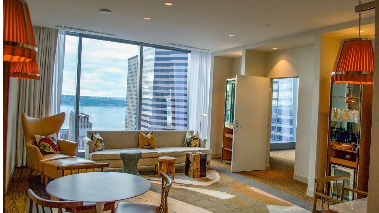 Inside Lotte Hotel Seattle
