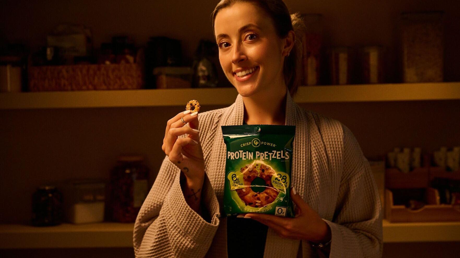 CRISP POWER Protein Pretzels "The Well-Rounded Snack." Campaign Launches July 2026 Across a National Media Push