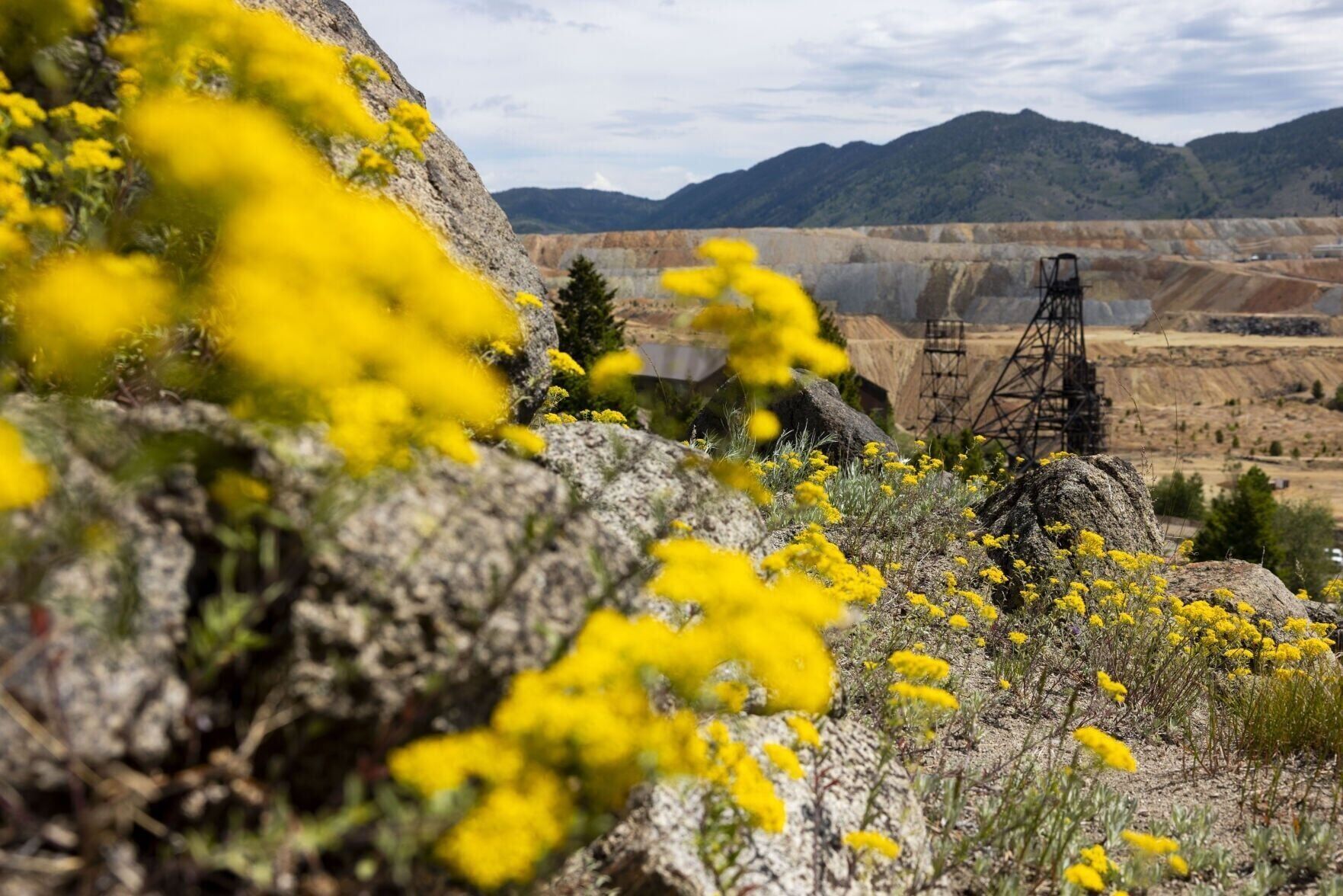Silver Bow Mining mining exploration at Badger State Mine