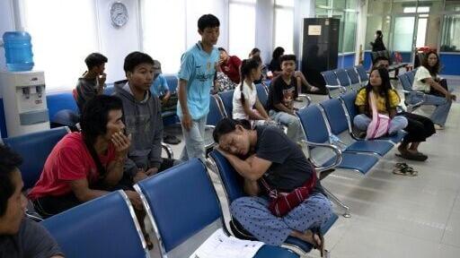 About 4,600 people from Myanmar living in Thai camps have sought permission to work legally from October 2025 to July this year