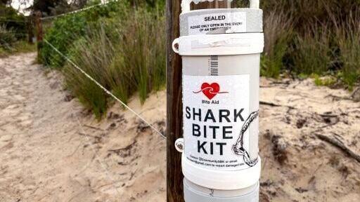 Shark bite kits have been installed at some beaches around Sydney