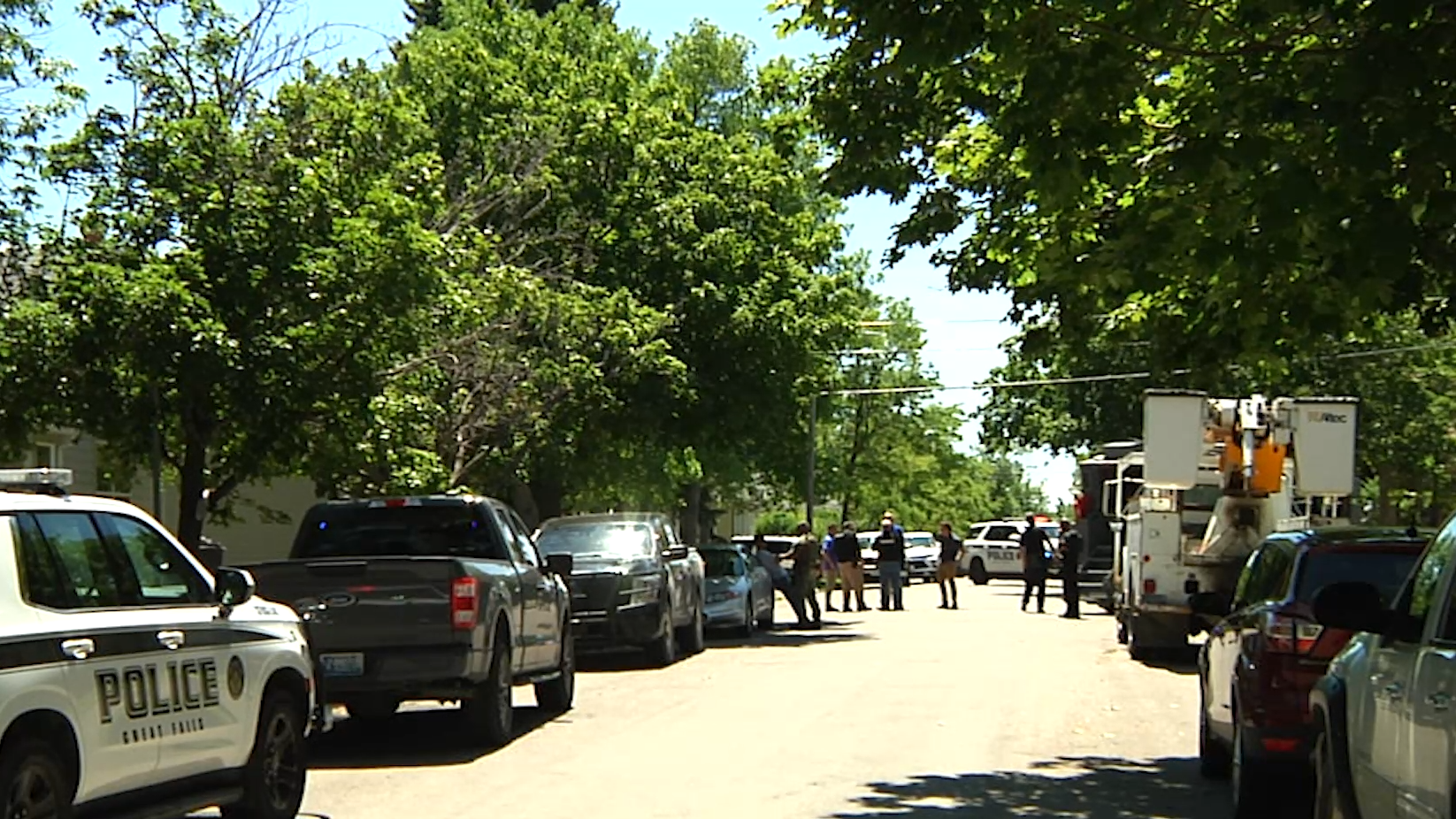 Great Falls neighborhood settles down after 3-hour standoff