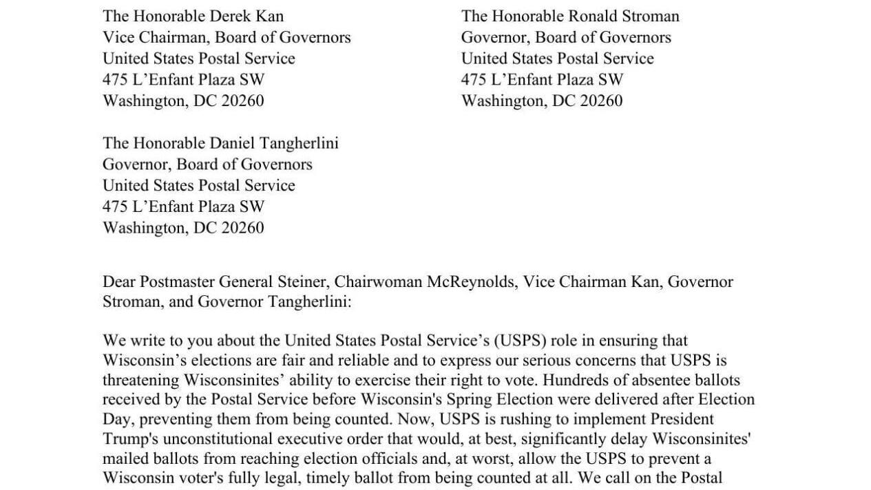 Baldwin Evers Letter