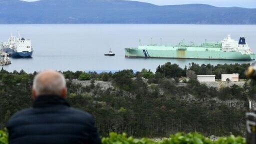 Liquefied natural gas delivered by ship allows European nations to wean themselves off of Russian supplies