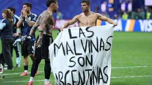 FIFA is investigating the Argentine team for several incidents including political messaging after its England match