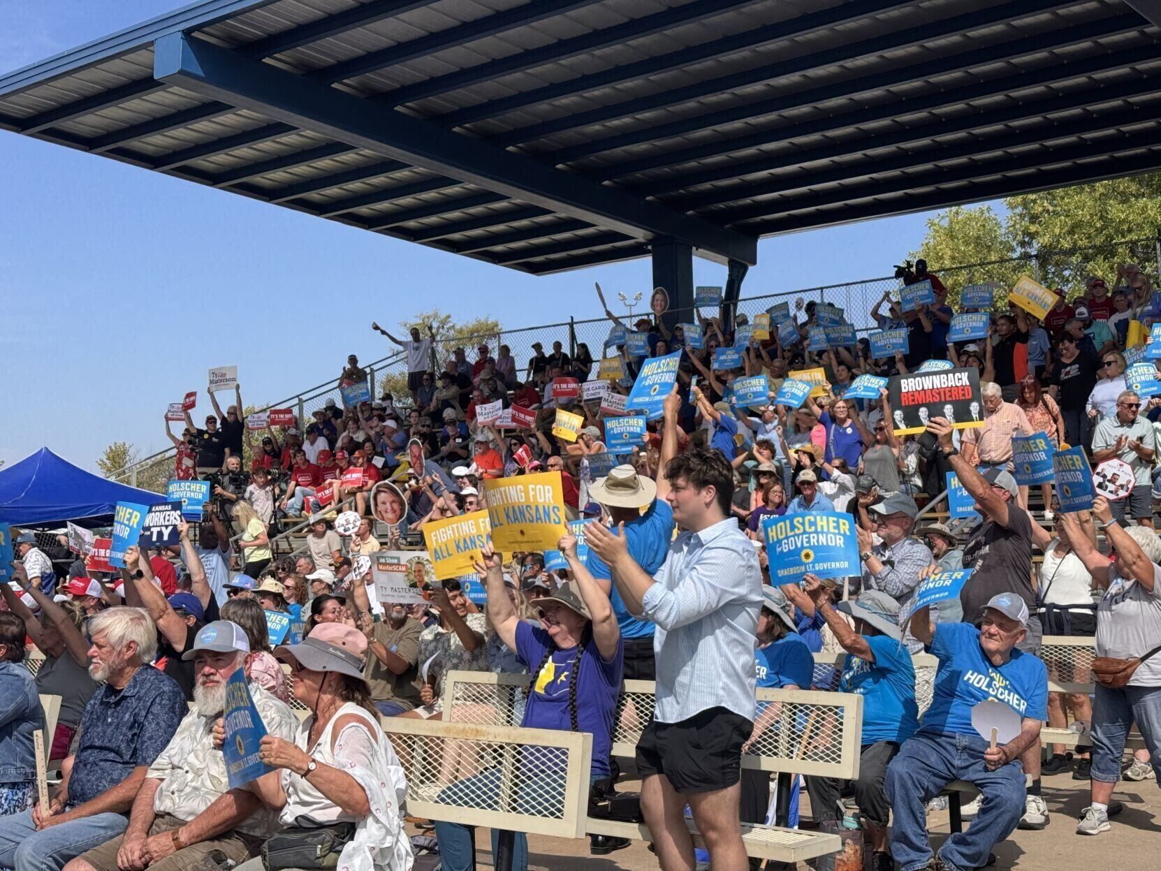 Crowd at KS State Fair