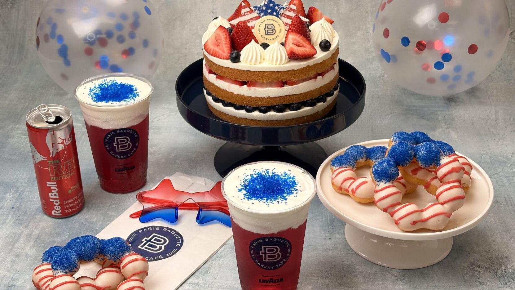 Paris Baguette Launches Red, White and Blue Lineup to Celebrate America’s 250th Birthday