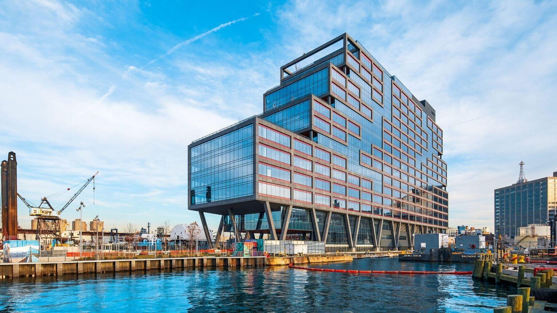 The iconic Dock 72 building in Brooklyn.