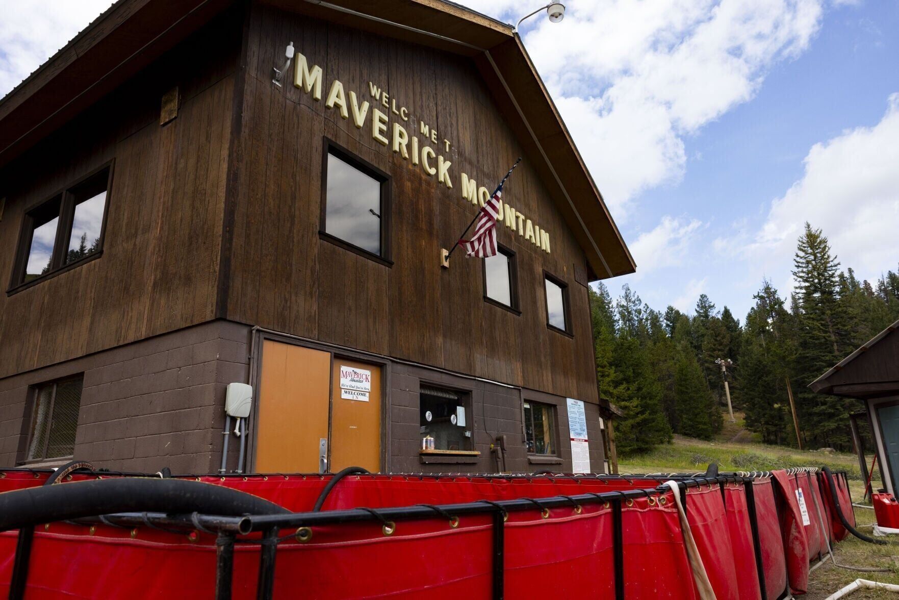 Fire damage from the Sand Creek fire at Maverick Mountain