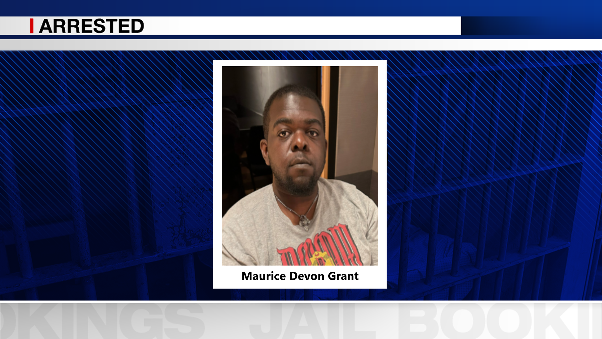 Maurice Devon Grant arrested