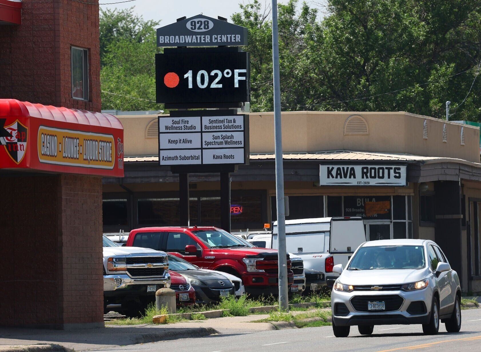 Friday temperature sign