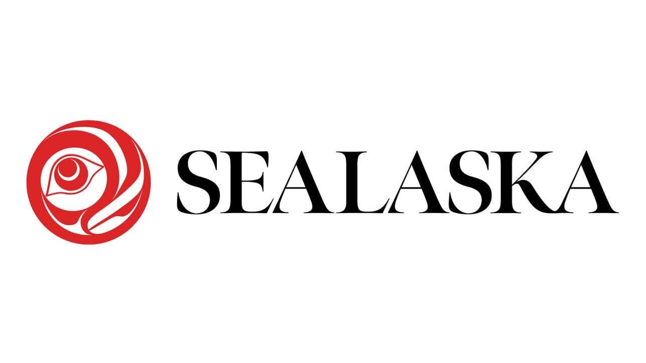 Sealaska Corporation's icon is a formline Salmon egg.