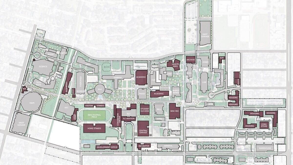 Texas Southern University campus master plan