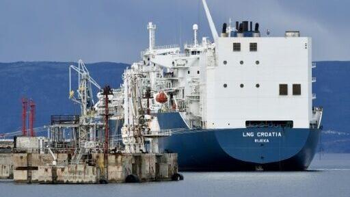 The new floating terminal for liquefied gas boosts Croatia's import capacity