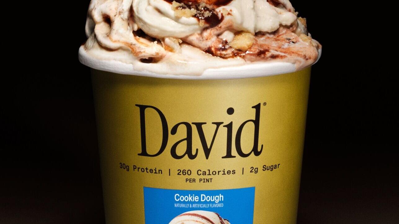 David Protein Cookie Dough Frozen Dessert
