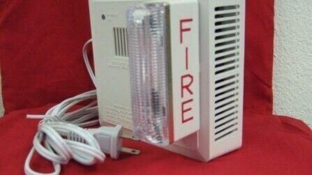 Deaf smoke alarm