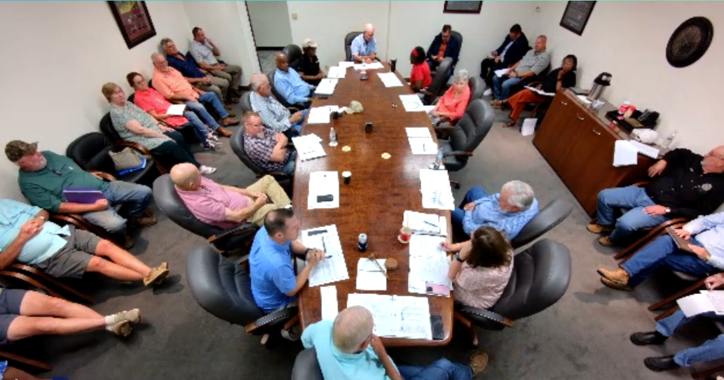 Webster Parish Police Jury Aug. 4, 2026 meeting