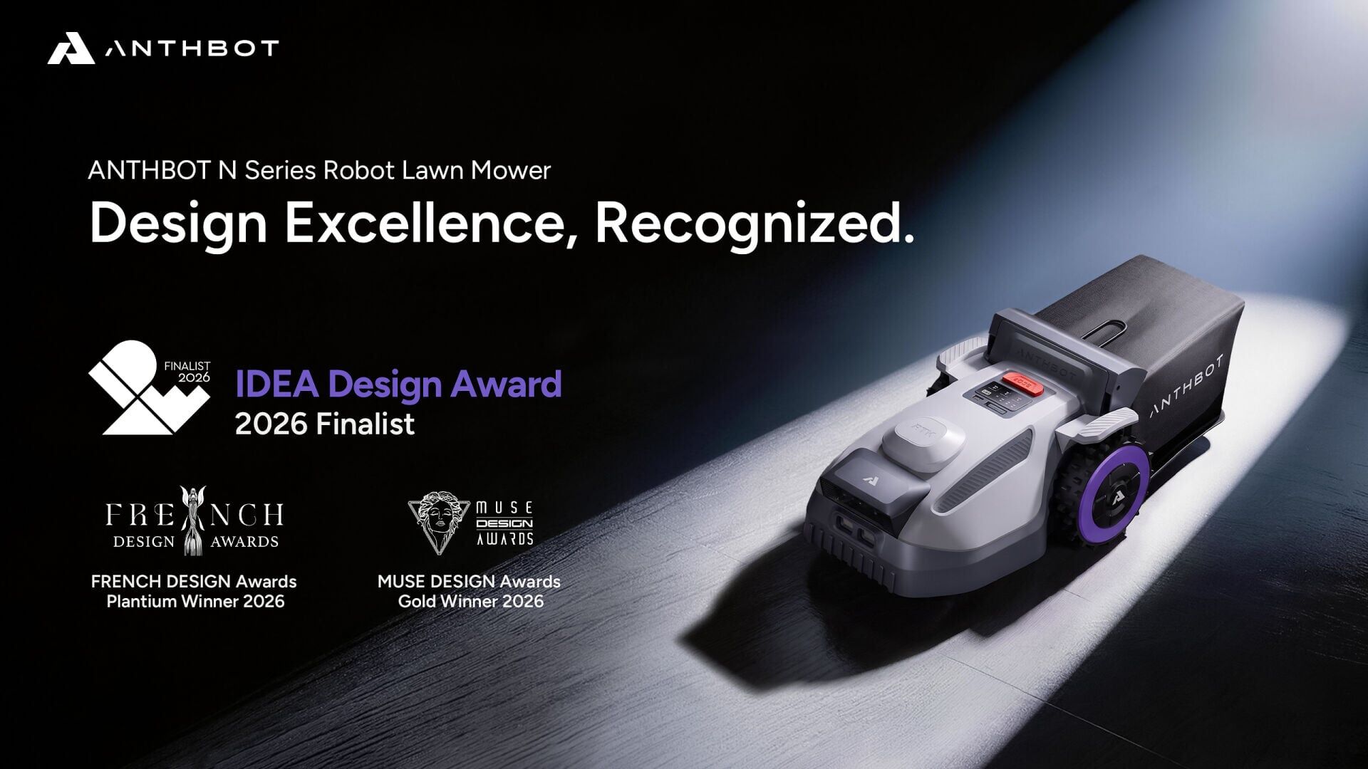 ANTHBOT N Series Wins International Design Awards.
