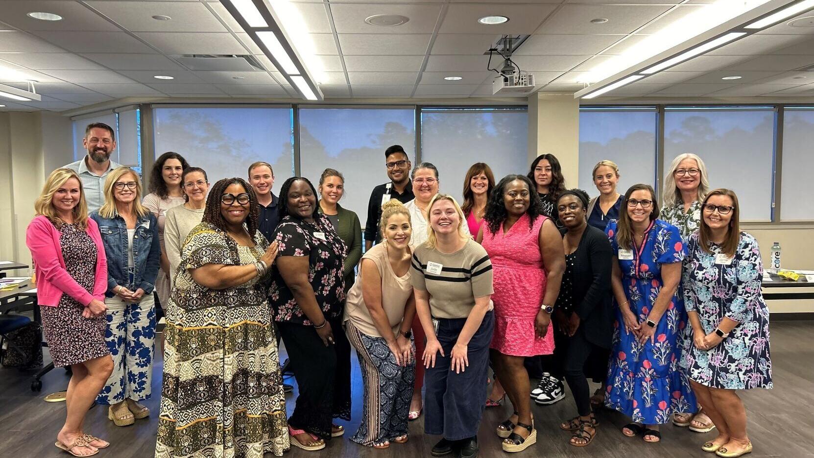Team members from the Medical University of South Carolina Health, a valued partner in the Chapman Foundation Caring Workplace program.