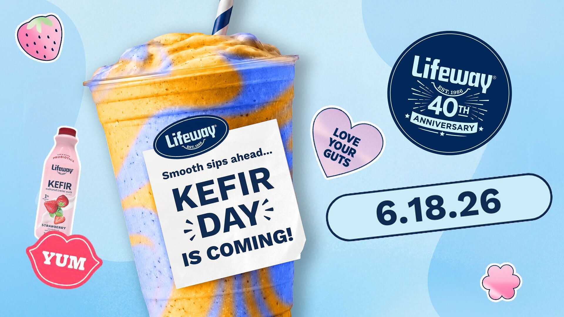 National Kefir Day, June 18th, 2026