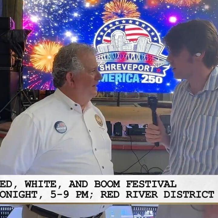 Red, White and Boom kicks off America 250 celebration in Shreveport