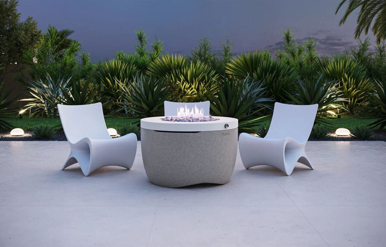 Luxury outdoor firepit