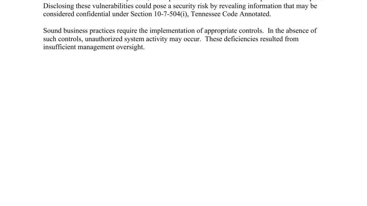 Memphis-Shelby County Schools audit